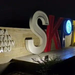 Huruf Timbul Stainless 4