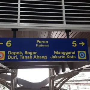 Signage Petunjuk Arah